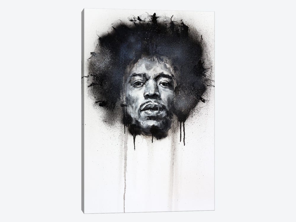 Jimi Hendrix by Cody Senn 1-piece Art Print