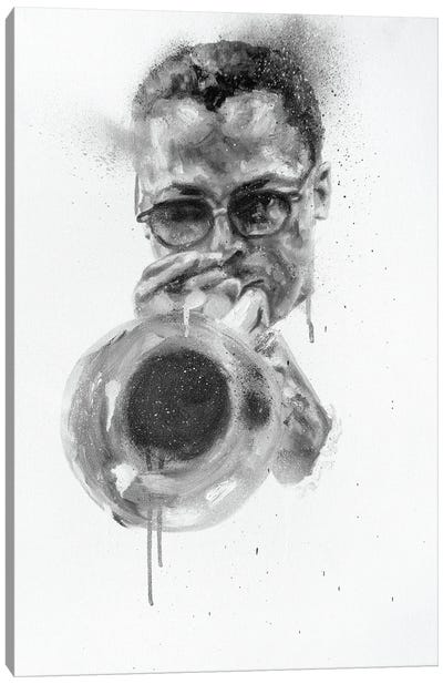 Miles Davis Canvas Art Print - Jazz Music