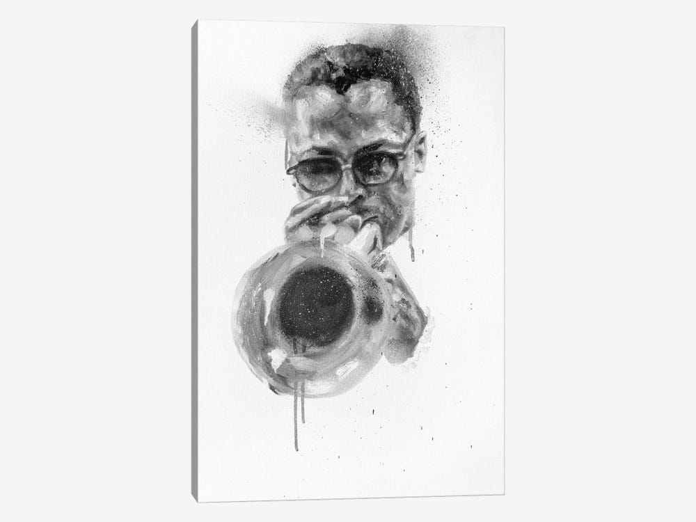 Miles Davis by Cody Senn 1-piece Canvas Print
