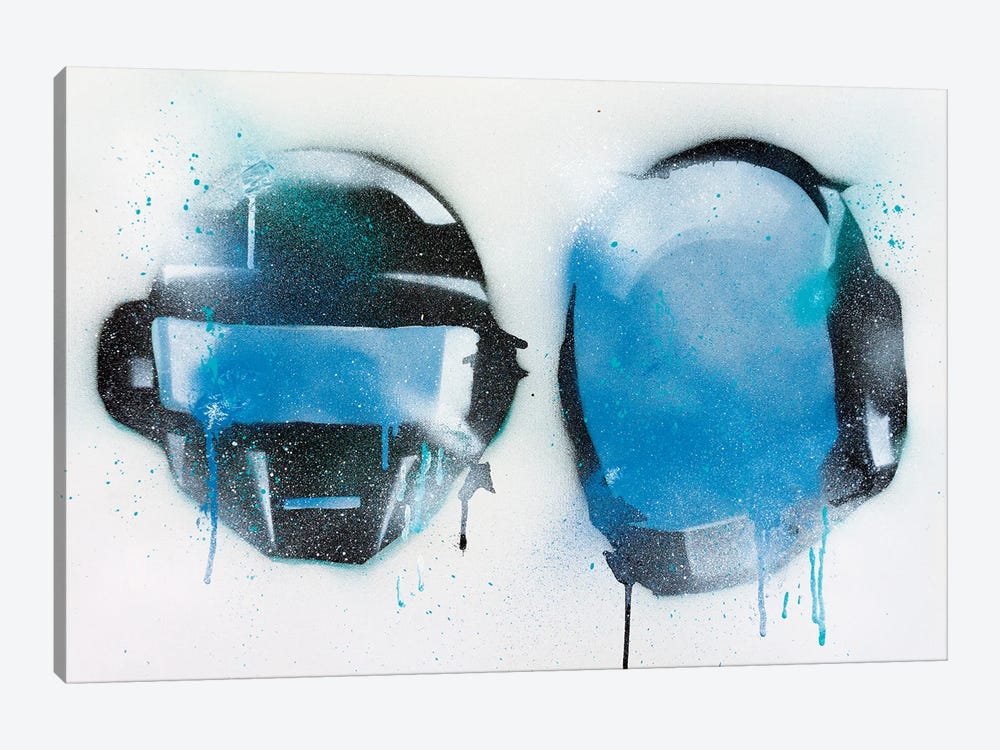 Daft Punk 1-piece Canvas Wall Art