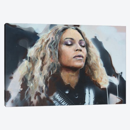 Beyonce Canvas Print #CDS41} by Cody Senn Canvas Print