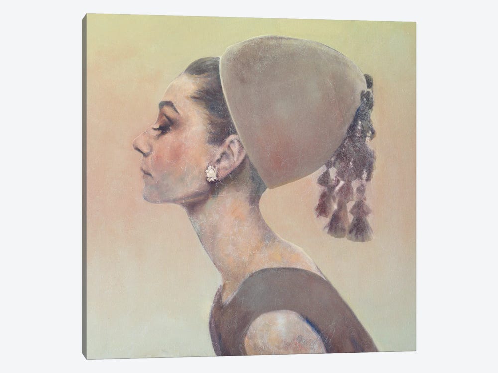 Audrey Hepburn by Cody Senn 1-piece Canvas Artwork