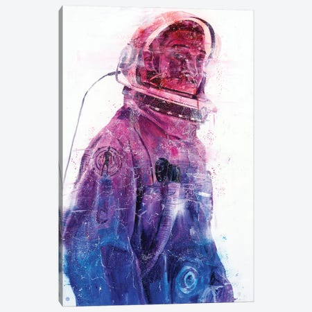 Astronaut Kid Cudi Canvas Print #CDS45} by Cody Senn Canvas Art