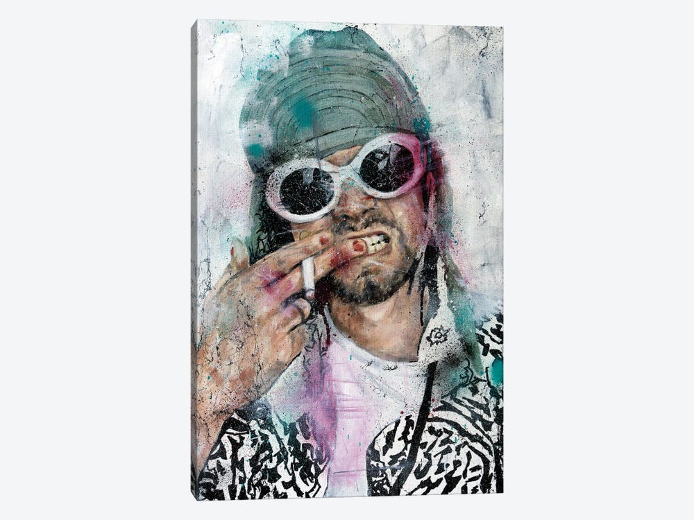 Kurt Cobain by Cody Senn 1-piece Canvas Print