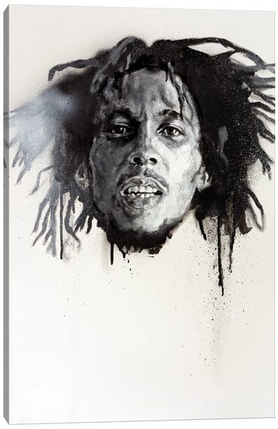 Bob Marley Canvas Art Print - Cody Senn