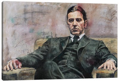 Michael Corelone Canvas Art Print - Al Pacino