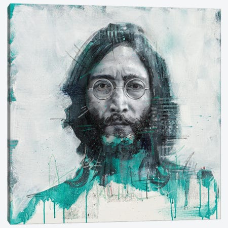 John Lennon Canvas Print #CDS63} by Cody Senn Canvas Print