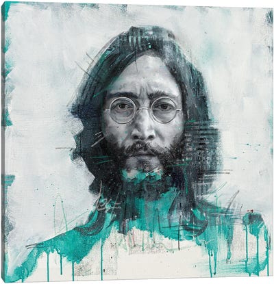 John Lennon Canvas Art Print - Cody Senn