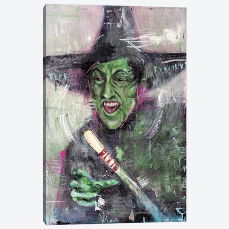 Wicked Witch Canvas Print #CDS65} by Cody Senn Canvas Wall Art