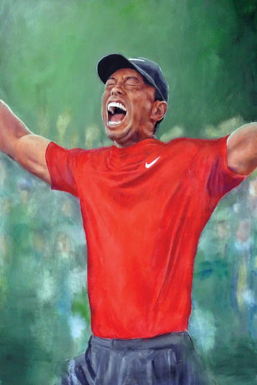 Tiger Woods by Cody Senn wall art
