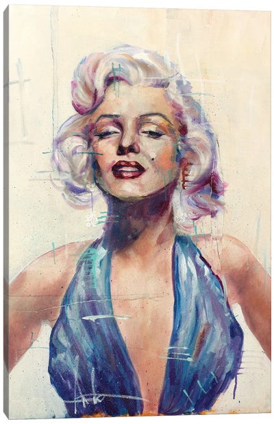Marilyn Monroe Canvas Art Print - Cody Senn
