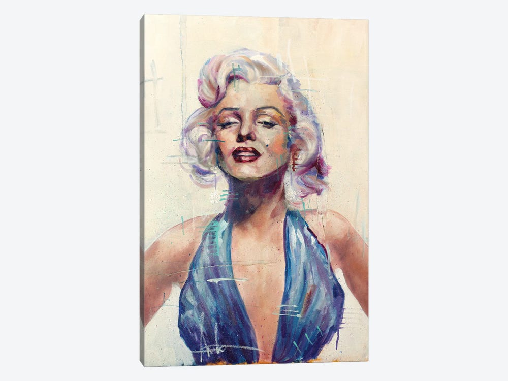 Marilyn Monroe by Cody Senn 1-piece Canvas Art Print