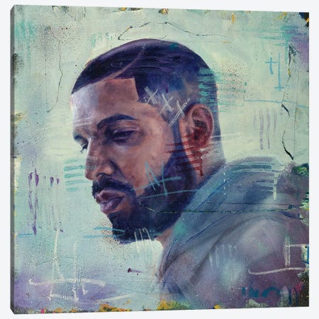 Drake Canvas Print #CDS80} by Cody Senn Canvas Art Print