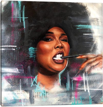 Lizzo Canvas Art Print - Limited Edition Musicians Art