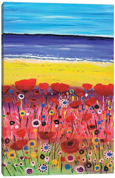 Remembrance Poppies Canvas Art Print