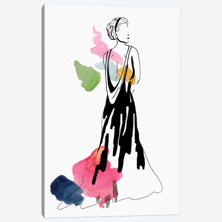 Fashion Color II Canvas Print #CDX2} by Corinne Rose Design Canvas Wall Art