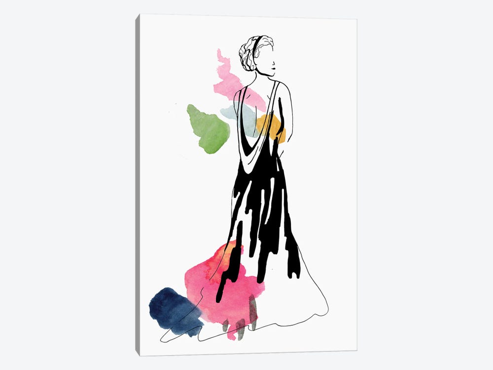 Fashion Color II by Corinne Rose Design 1-piece Canvas Artwork