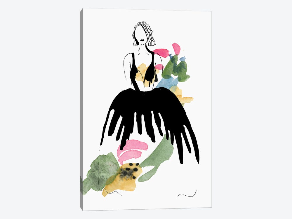 Fashion Color III by Corinne Rose Design 1-piece Canvas Art Print