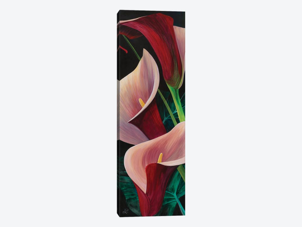 Calla Lilies by Cecile Albi 1-piece Canvas Print