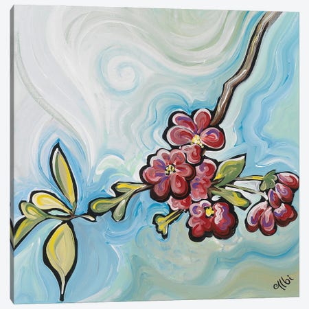 Apple Blossoms Canvas Print #CEB1} by Cecile Albi Canvas Artwork