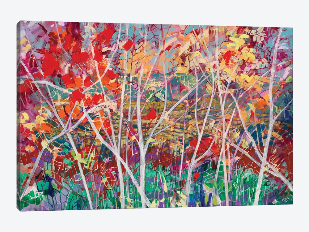 Forest Splendour by Cecile Albi 1-piece Canvas Artwork