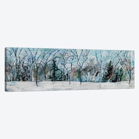 Winter In The Park II Canvas Print #CEB4} by Cecile Albi Art Print