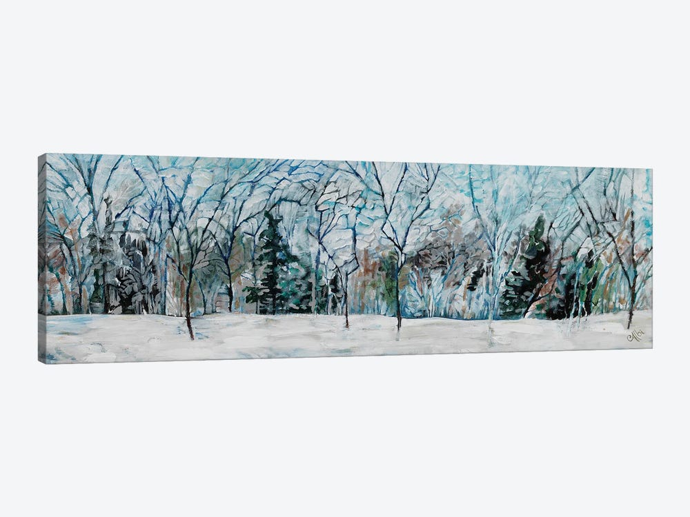 Winter In The Park II by Cecile Albi 1-piece Canvas Art Print