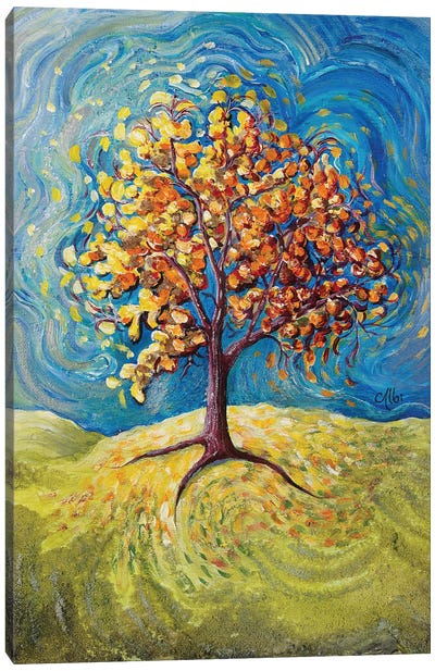 Tree Inspired Canvas Art Print - Cecile Albi