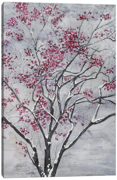 Winter Berries Canvas Art Print - Cecile Albi