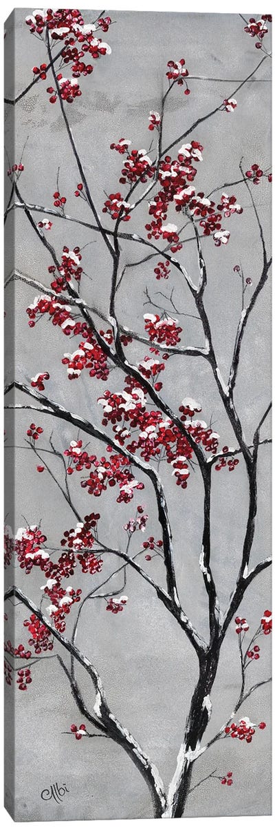 Winter Berries II Canvas Art Print - Cecile Albi