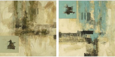 New Cities Diptych I by Cape Edwin multi panel art
