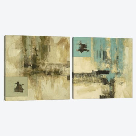New Cities Diptych I Canvas Print Set #CED2HSET001} by Cape Edwin Canvas Art