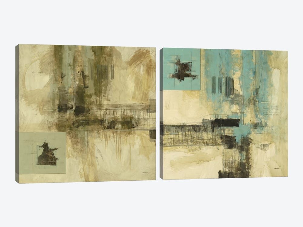 New Cities Diptych I by Cape Edwin 2-piece Canvas Art