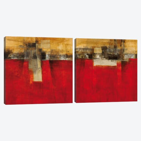 New Cities Diptych II Canvas Print Set #CED2HSET002} by Cape Edwin Canvas Wall Art