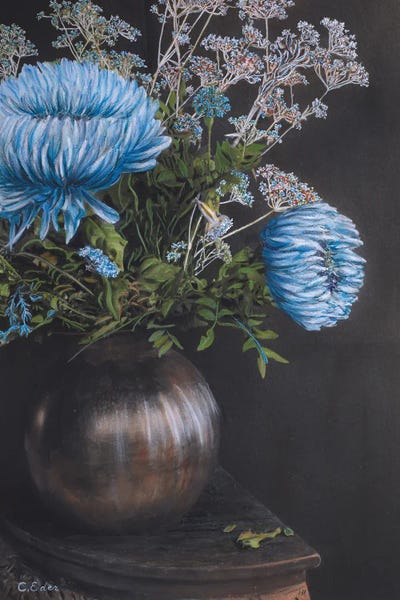 Charlotte Eder: Still Life Blue by Charlotte Eder