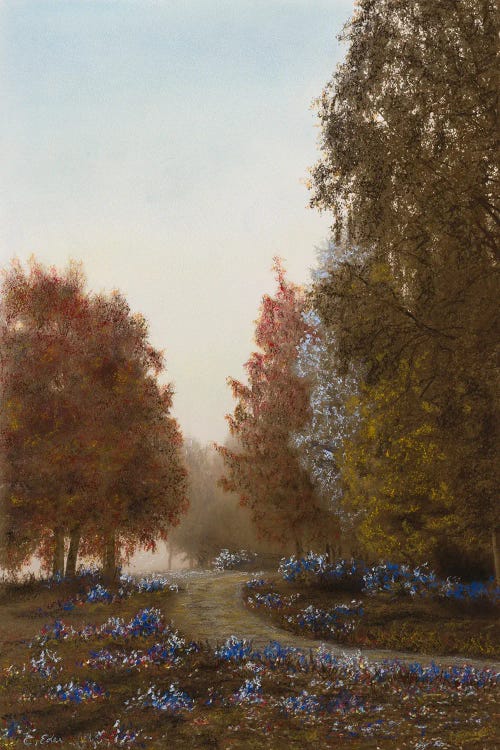 Landscape With Red by Charlotte Eder wall art