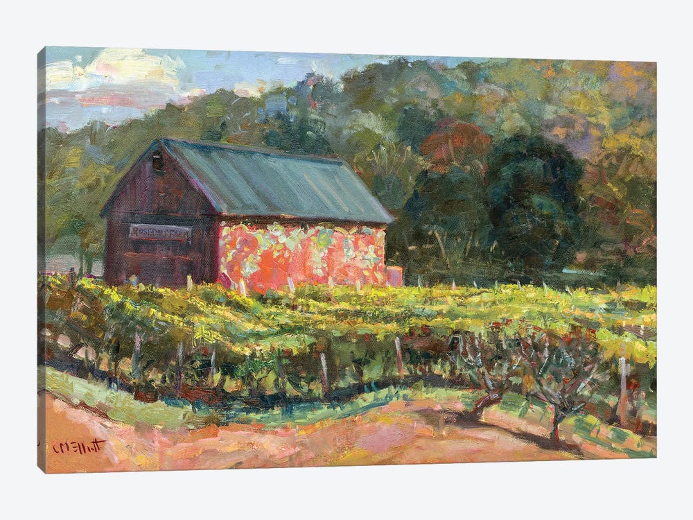 Rosedale Barn by Catherine M. Elliott 1-piece Canvas Art Print