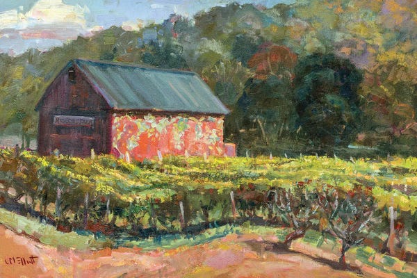 Catherine M. Elliott: Rosedale Barn by Catherine M. Elliott