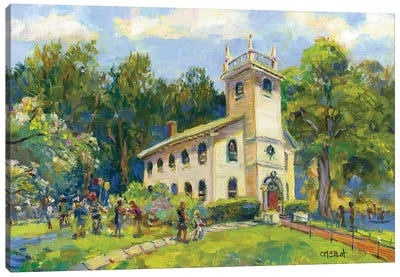 St Andrew's Church Canvas Art Print - Catherine M. Elliott