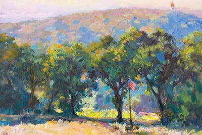 Tree Terrain by Catherine M. Elliott art print