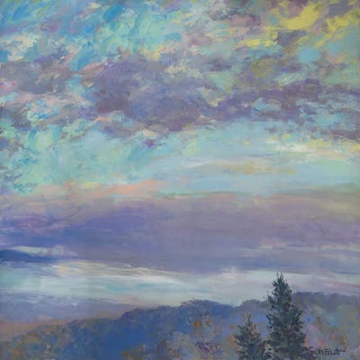 After The Rain by Catherine M. Elliott art print