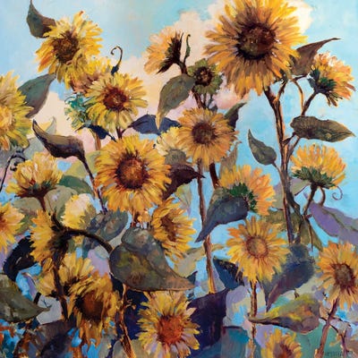 Sunflower Daze by Catherine M. Elliott art print