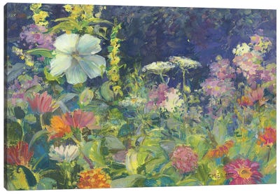 Floral Canvas Art Print - Catherine M. Elliott