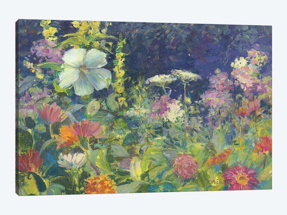 Floral by Catherine M. Elliott 1-piece Canvas Wall Art