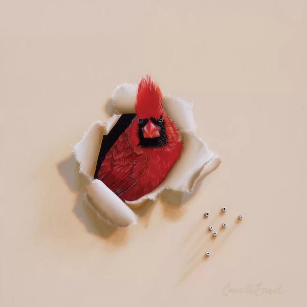 Camille Engel: Flame Head by Camille Engel