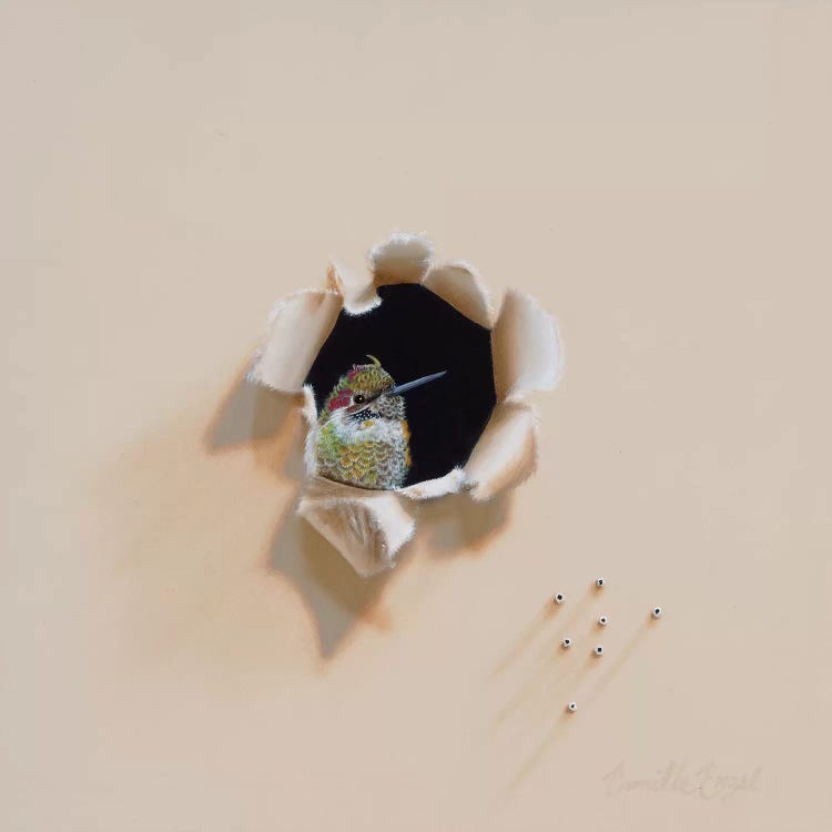 Jeweled Trespasser by Camille Engel wall art
