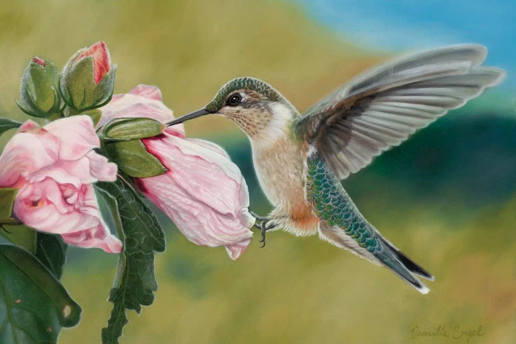 Tickled Pink by Camille Engel wall art