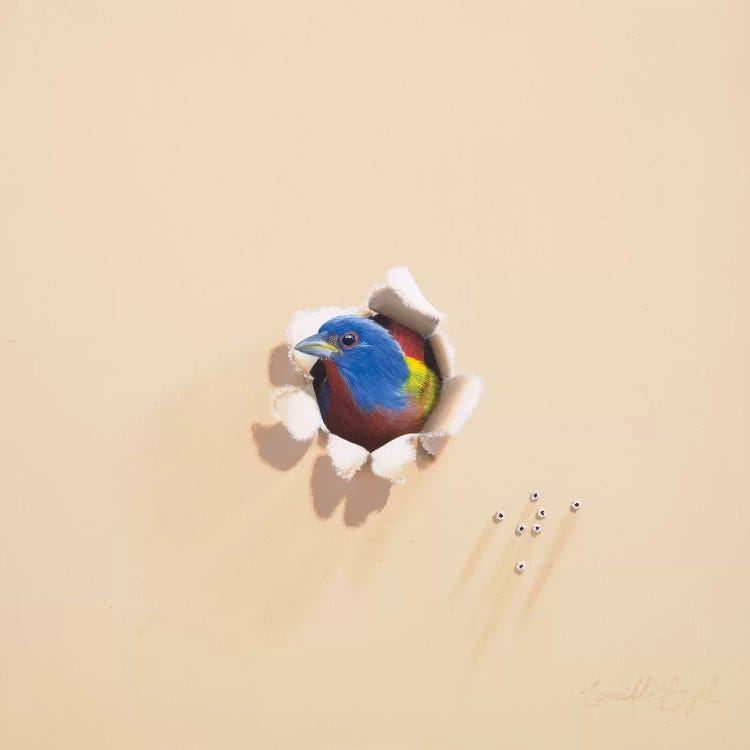 Vivid Fusion by Camille Engel wall art
