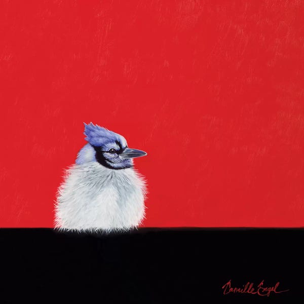 Camille Engel: Baby Blue II by Camille Engel