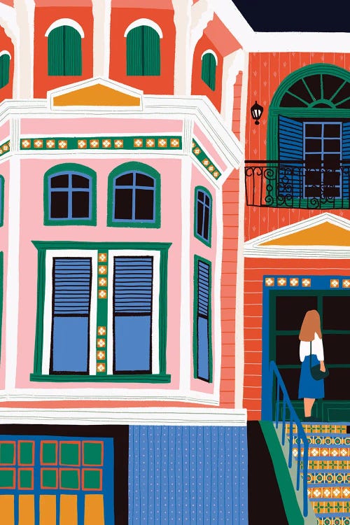 Victorian House by Ceyda Alasar wall art